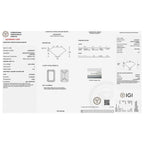Luxuriant Diamond 950 Platinum Lab Grown Diamond (VS2-F) Solitaire Ring 3.00 Ct.