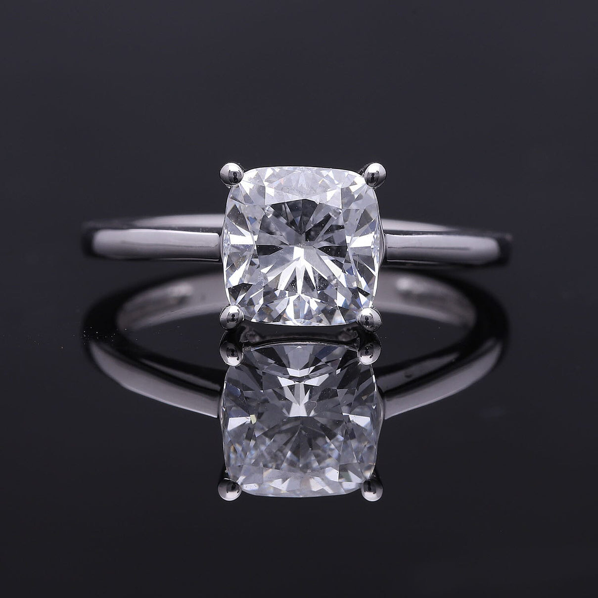 LUXURIANT 2 Ct. Lab Grown Diamond Solitaire Ring in 950 Platinum 8310208 1