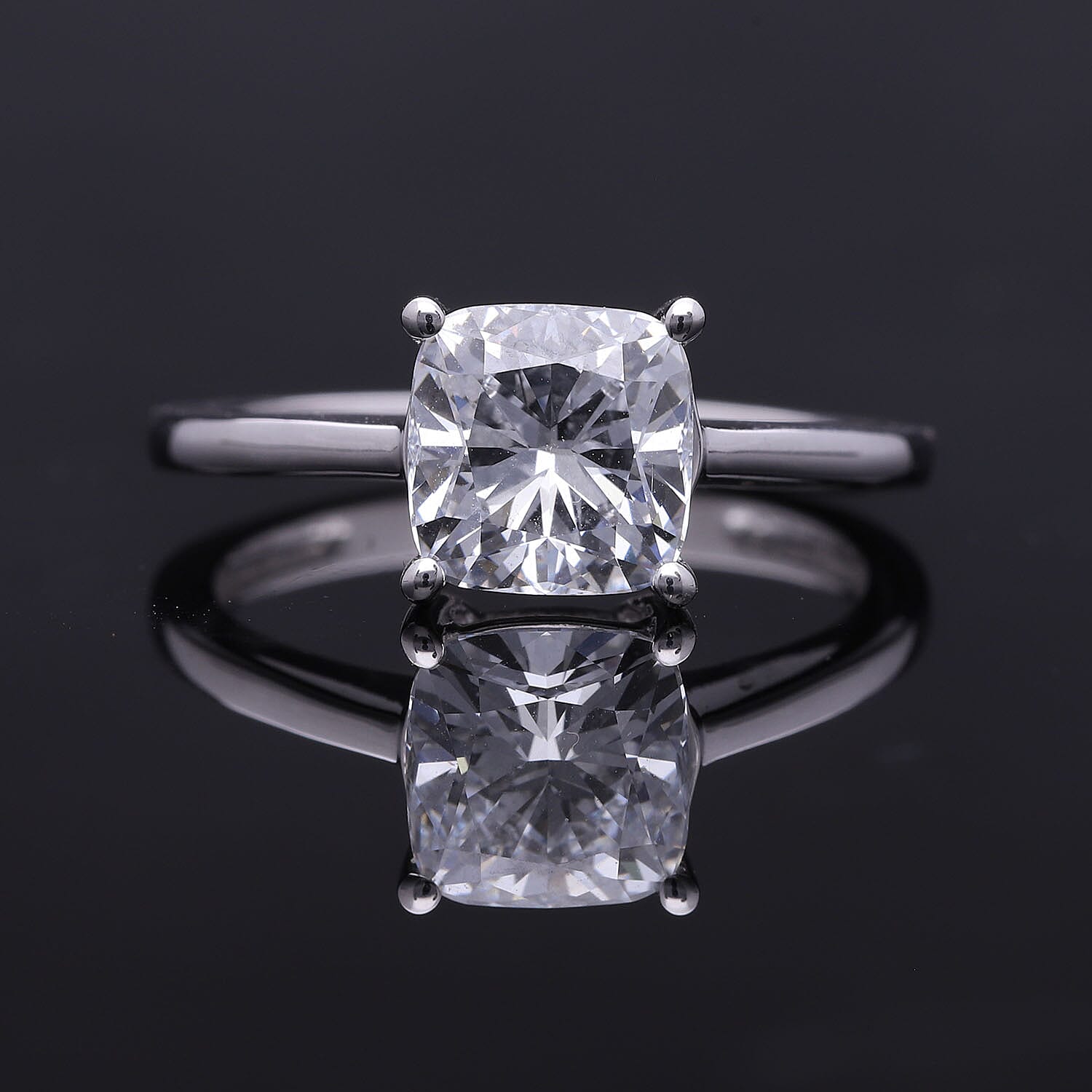 LUXURIANT 2 Ct. Lab Grown Diamond Solitaire Ring in 950 Platinum 8310208 1