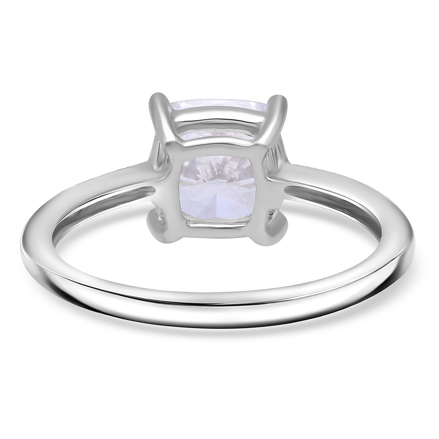 LUXURIANT 2 Ct. Lab Grown Diamond Solitaire Ring in 950 Platinum 8310208 4
