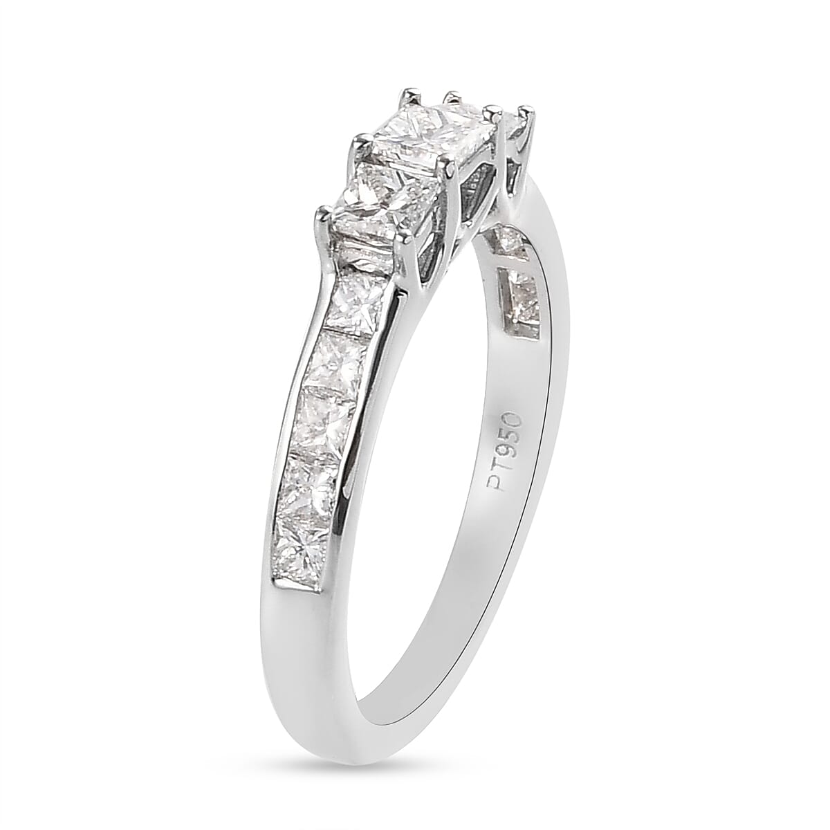 RHAPSODY 950 Platinum IGI Certified Diamond (VS-E-F) Ring 1.04 Ct. 7759261 3