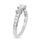 RHAPSODY 950 Platinum IGI Certified Diamond (VS-E-F) Ring 1.04 Ct.