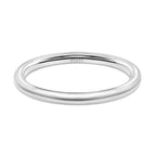 Close Out Deal - 999 White Platinum Band Ring