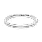 Close Out Deal - 999 White Platinum Band Ring
