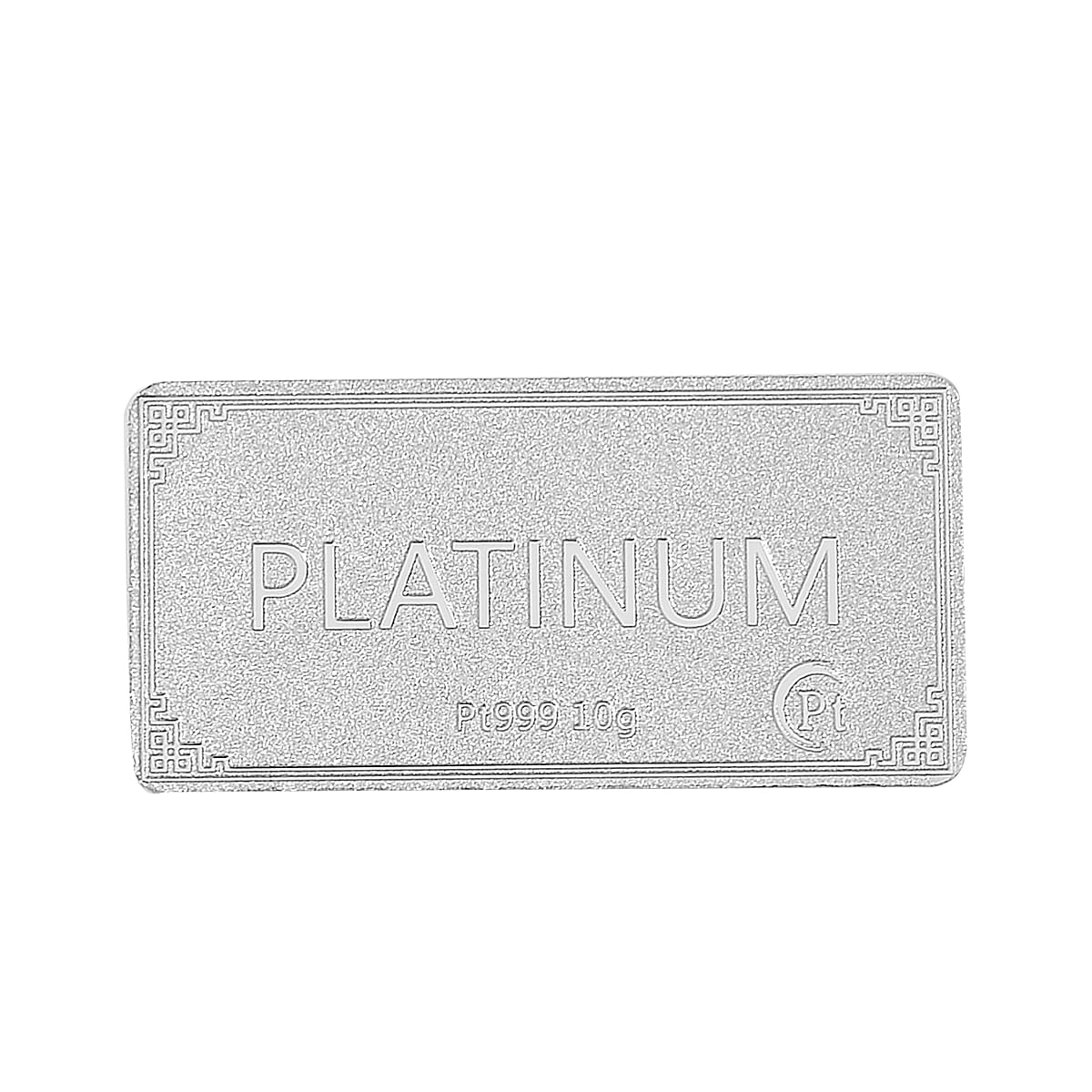 10 Grams of PLATINUM BAR (999.99% Purity) - Limited Stock 7573933 0