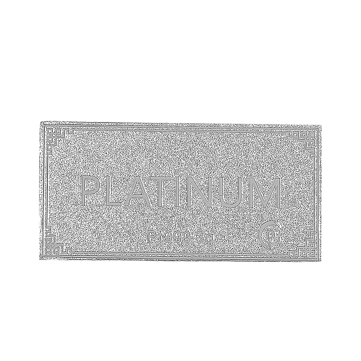 999 Platinum (99.9% Platinum Purity) Bar Wt. 3gms 7909349 0