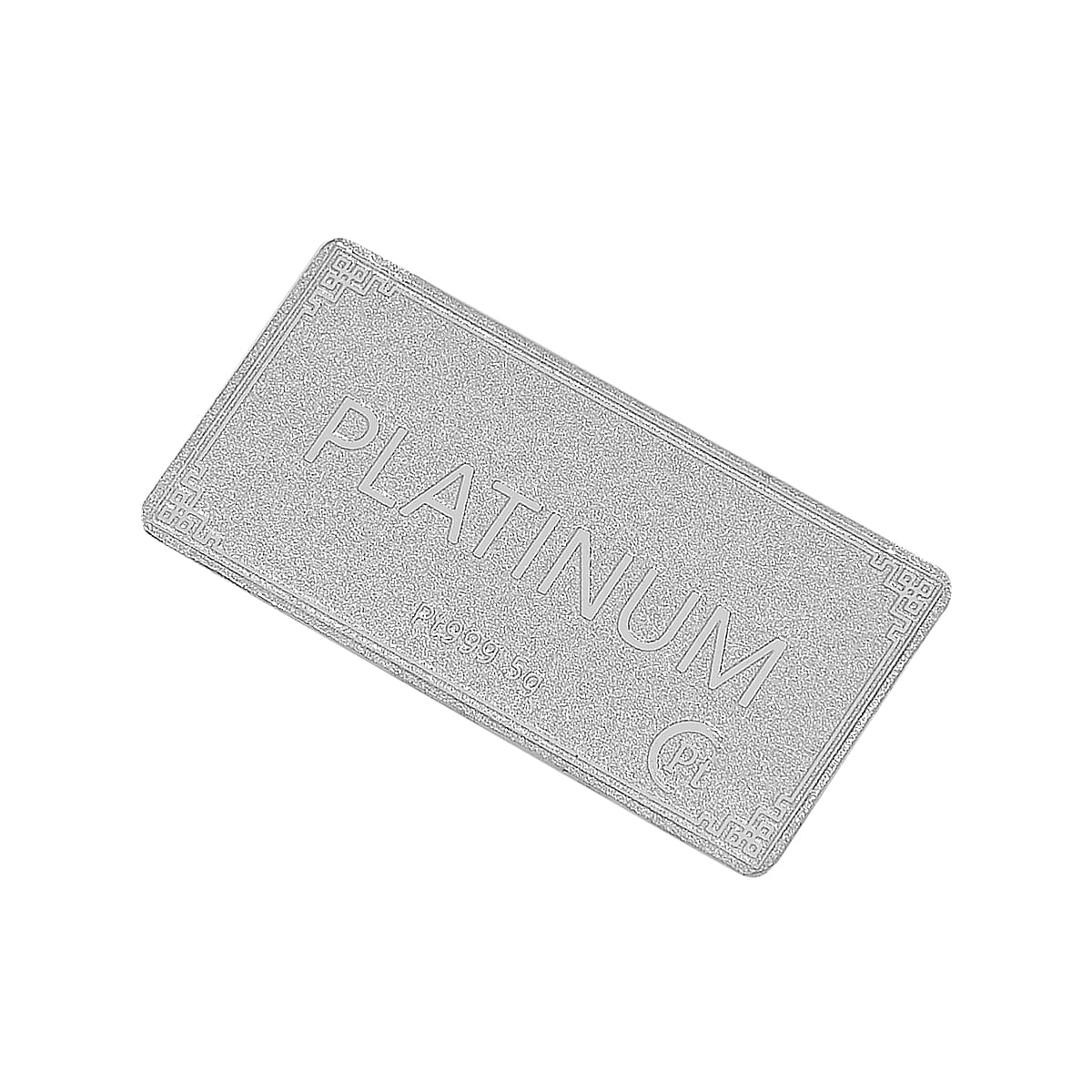 Biggest One Time Offer - 999 Platinum (99.9% Platinum Purity)  Bar Wt. 5.00 Gms 7573936 2