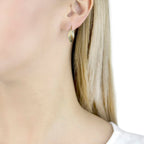 9K Yellow Gold  Earring,  Gold Wt. 2.7 Gms