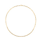9K Yellow Gold Chain (Size - 18), Gold Wt.1.5 Gms