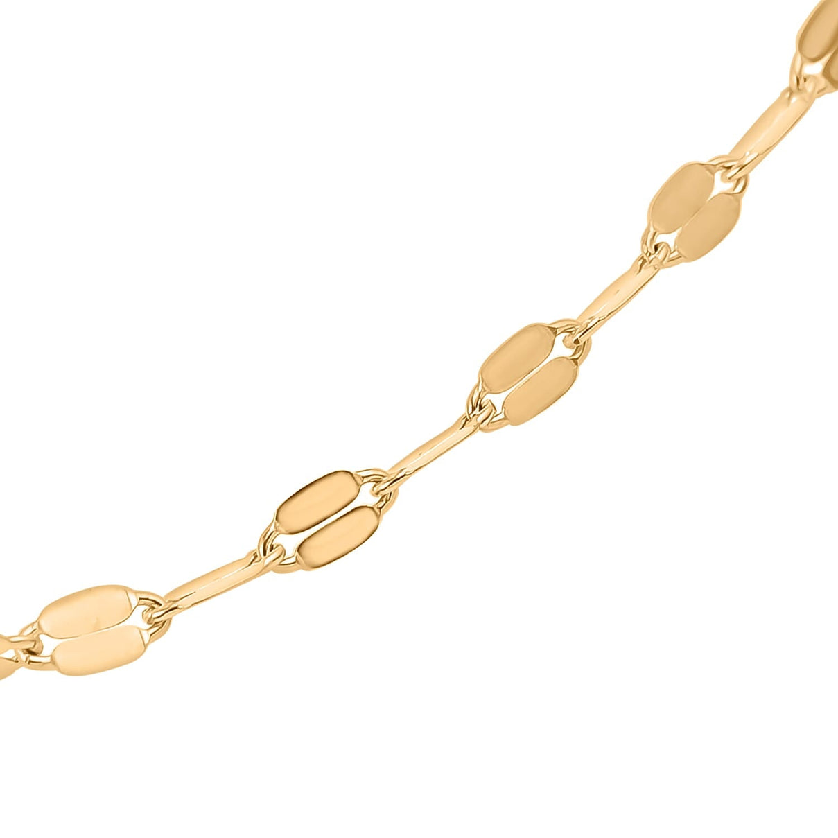 9K Gold 2.3 MM Forzantina Chain with Spring Ring Clasp 18 Inch 8104711 3