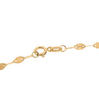 9K Yellow Gold Chain (Size - 18), Gold Wt.1.5 Gms