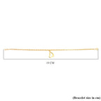 9K Yellow Gold Bracelet (Size - 7), Gold Wt.0.96 Gms