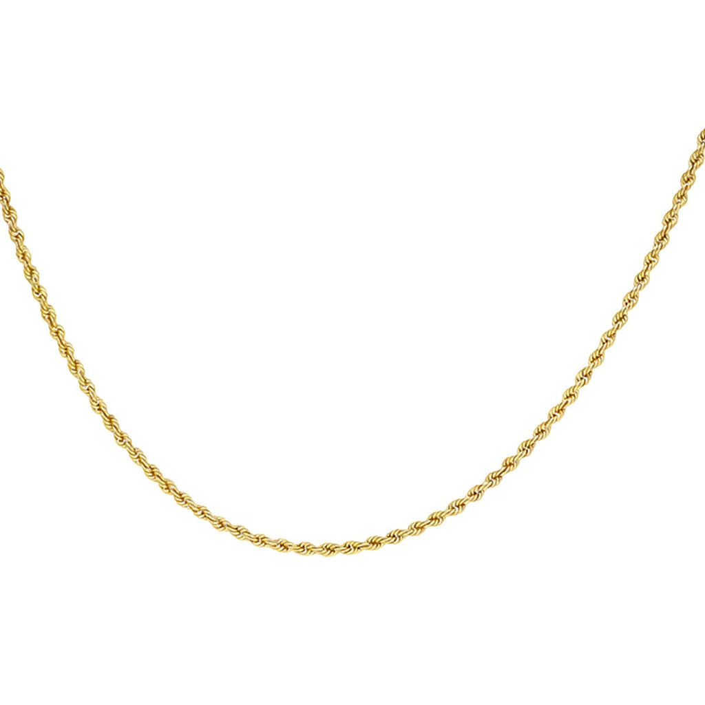 9K Yellow Gold Chain (Size - 22), Gold Wt.3.1 Gms