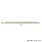 9K Yellow Gold Bracelet (Size - 7), Gold Wt.4.8 Gms