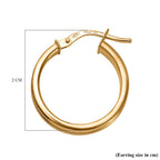 9K Yellow Gold Earring, Gold Wt.1.2 Gms