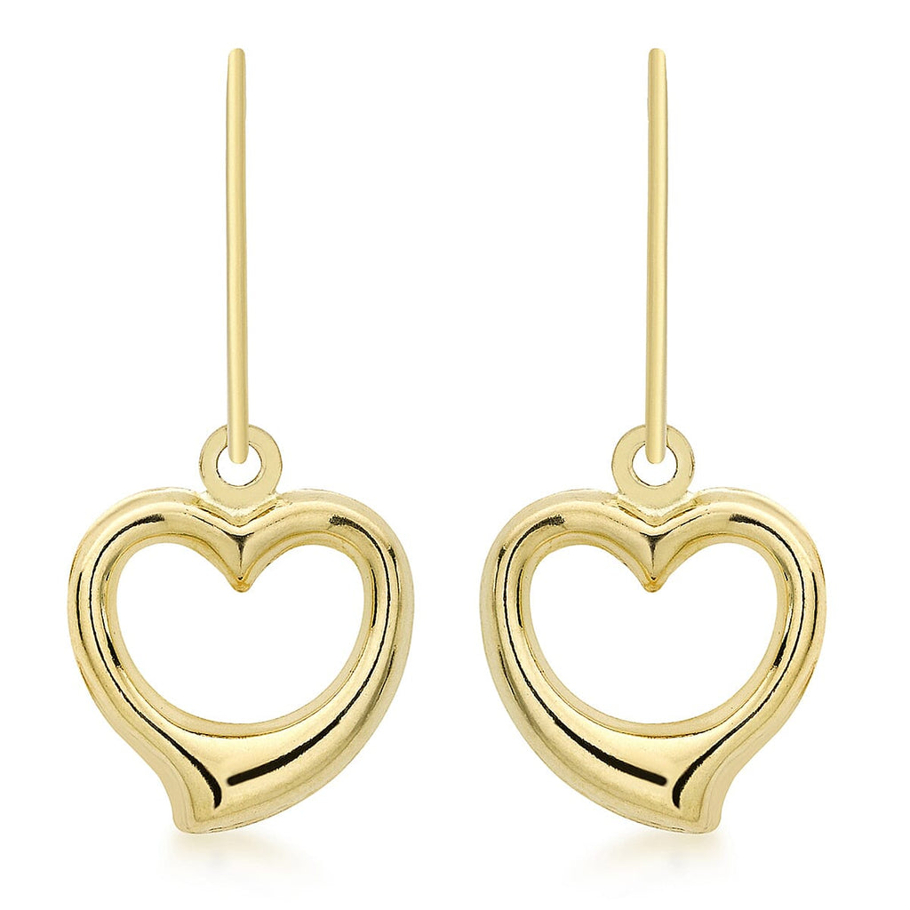 9K Yellow Gold Earring, Gold Wt.1 Gms