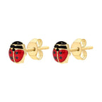 9K Yellow Gold  Earring,  Gold Wt. 0.18 Gms
