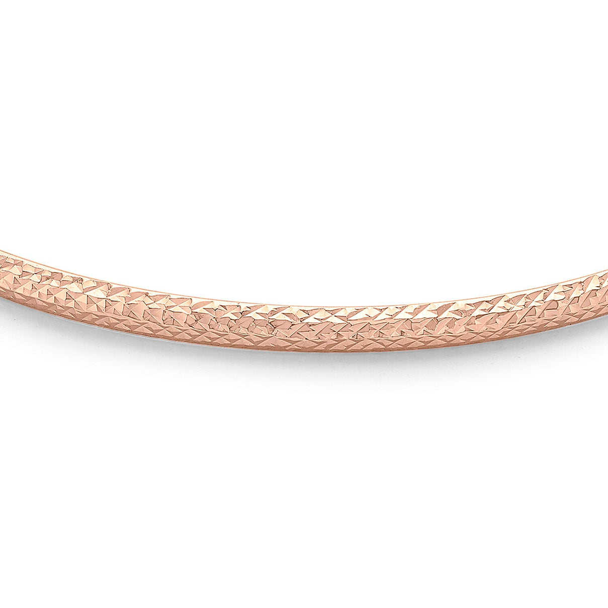 9K Rose Gold 41mm x 3mm Diamond Cut Bar and Box Chain Adjustable Bracelet 8894690 1