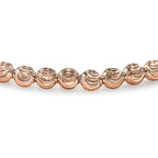 9K Rose Gold  Bracelet,  Gold Wt. 1.8 Gms