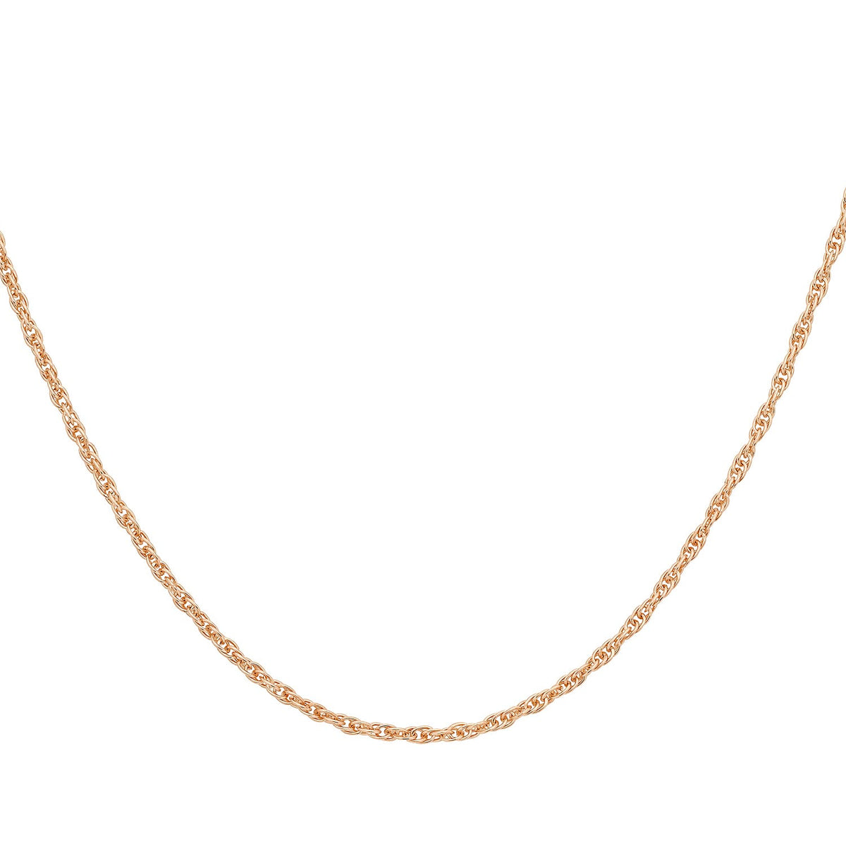 Prince of Wales Chain 16 Inch in 9K Rose Gold 7585834 1