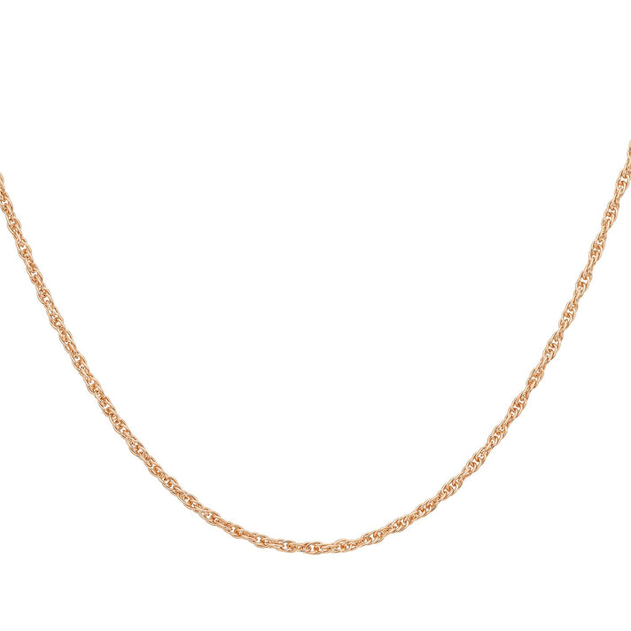 Prince of Wales Chain 16 Inch in 9K Rose Gold 7585834 2
