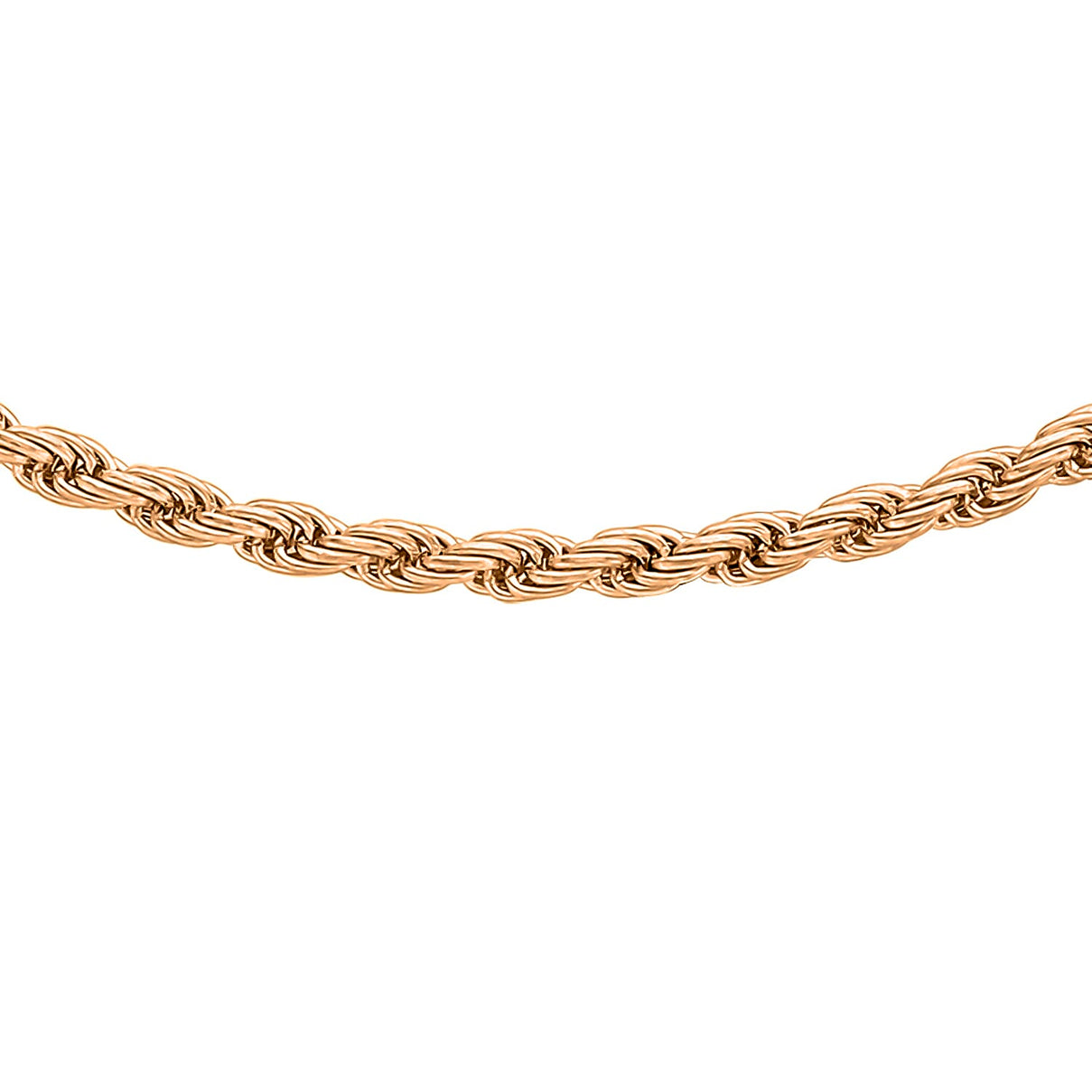 Rope Chain 16 Inch in 9K Rose Gold 7582735 0