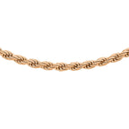9K Rose Gold  Chain (Size - 16),  Gold Wt. 3.4 Gms