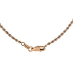9K Rose Gold  Chain (Size - 16),  Gold Wt. 3.4 Gms