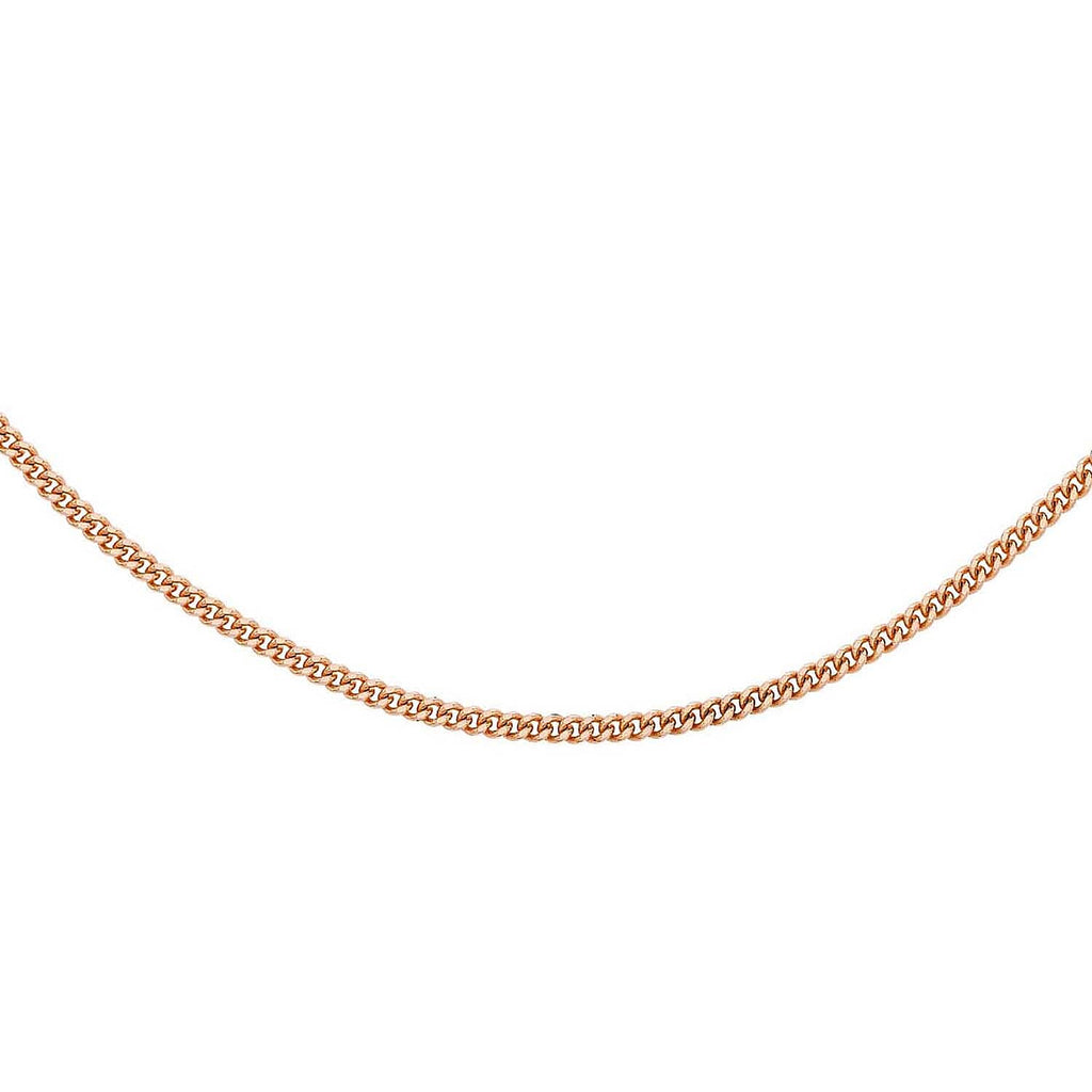 9K Rose Gold  Chain (Size - 18),  Gold Wt. 4 Gms