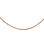 9K Rose Gold  Chain (Size - 18),  Gold Wt. 4 Gms