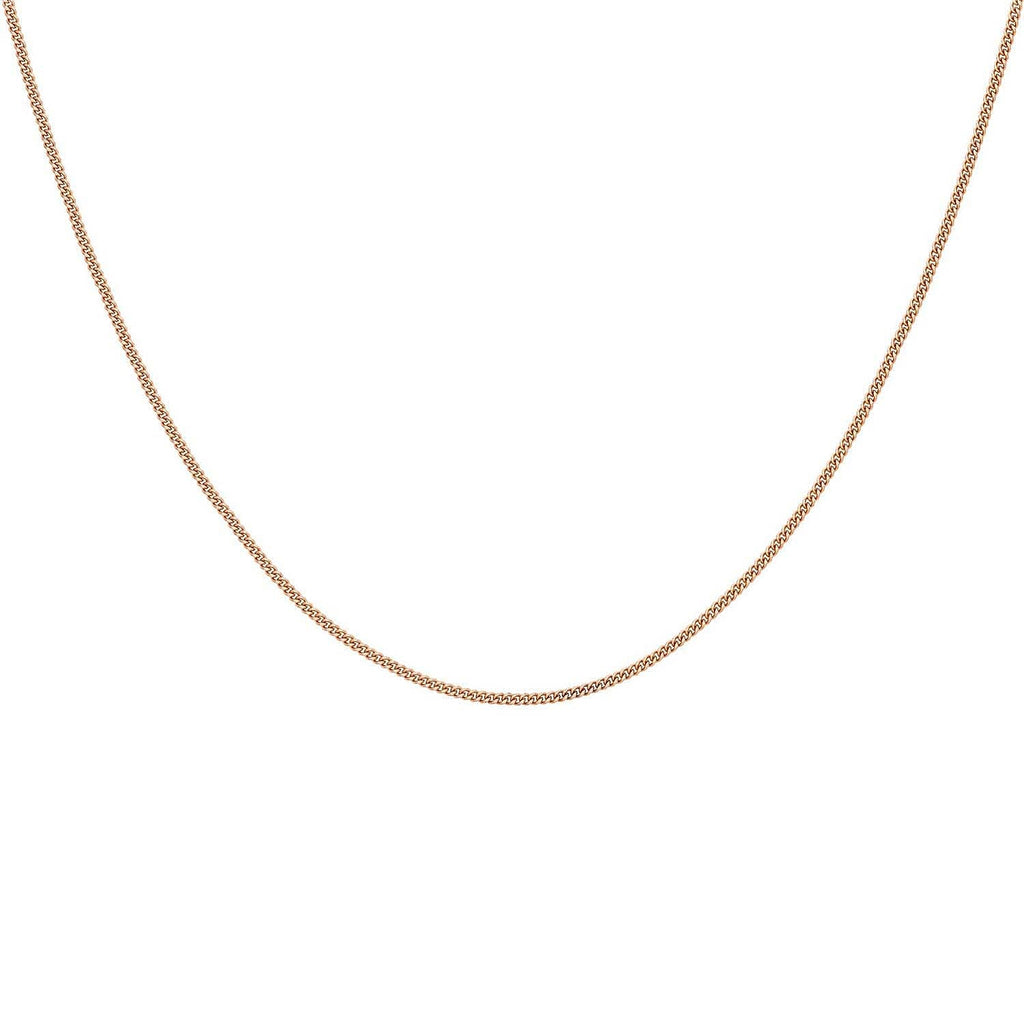9K Rose Gold  Chain (Size - 18),  Gold Wt. 4 Gms