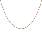 9K Rose Gold  Chain (Size - 18),  Gold Wt. 4 Gms