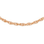 9K Rose Gold  Chain (Size - 20),  Gold Wt. 0.39 Gms
