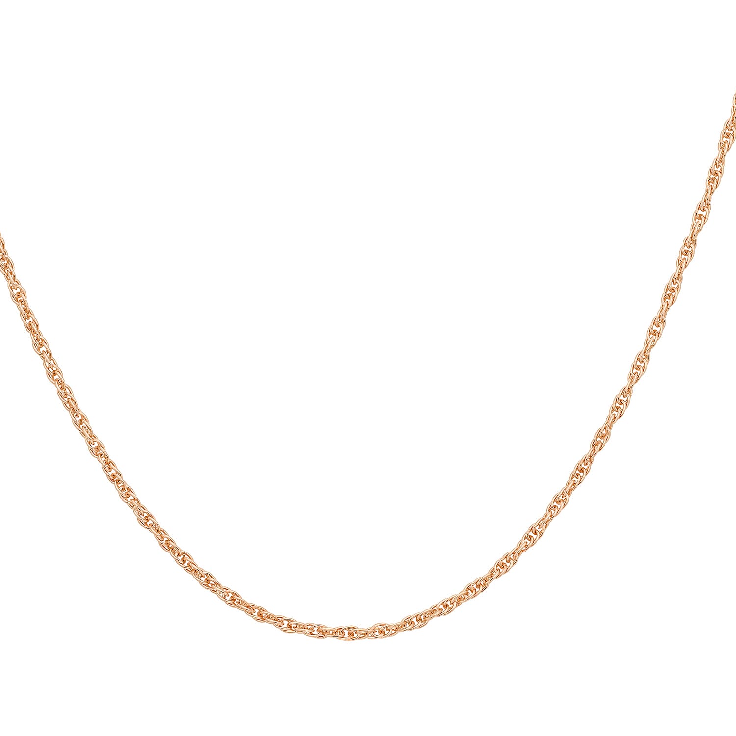 Prince of Wales Chain 20 Inch in 9K Rose Gold 7585821 1