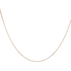 9K Rose Gold  Chain (Size - 20),  Gold Wt. 1.1 Gms