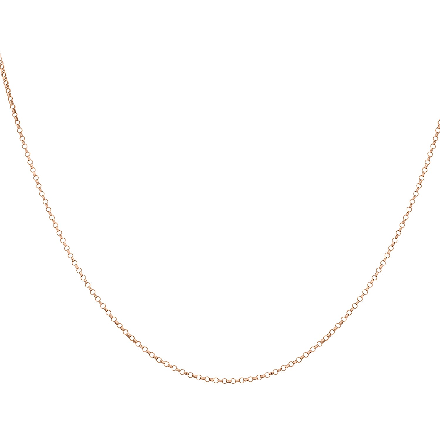 Round Belcher Chain 20 Inch in 9K Rose Gold 7590712 0