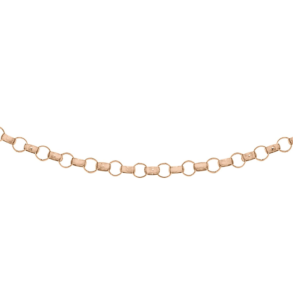 9K Rose Gold  Chain (Size - 20),  Gold Wt. 1.1 Gms