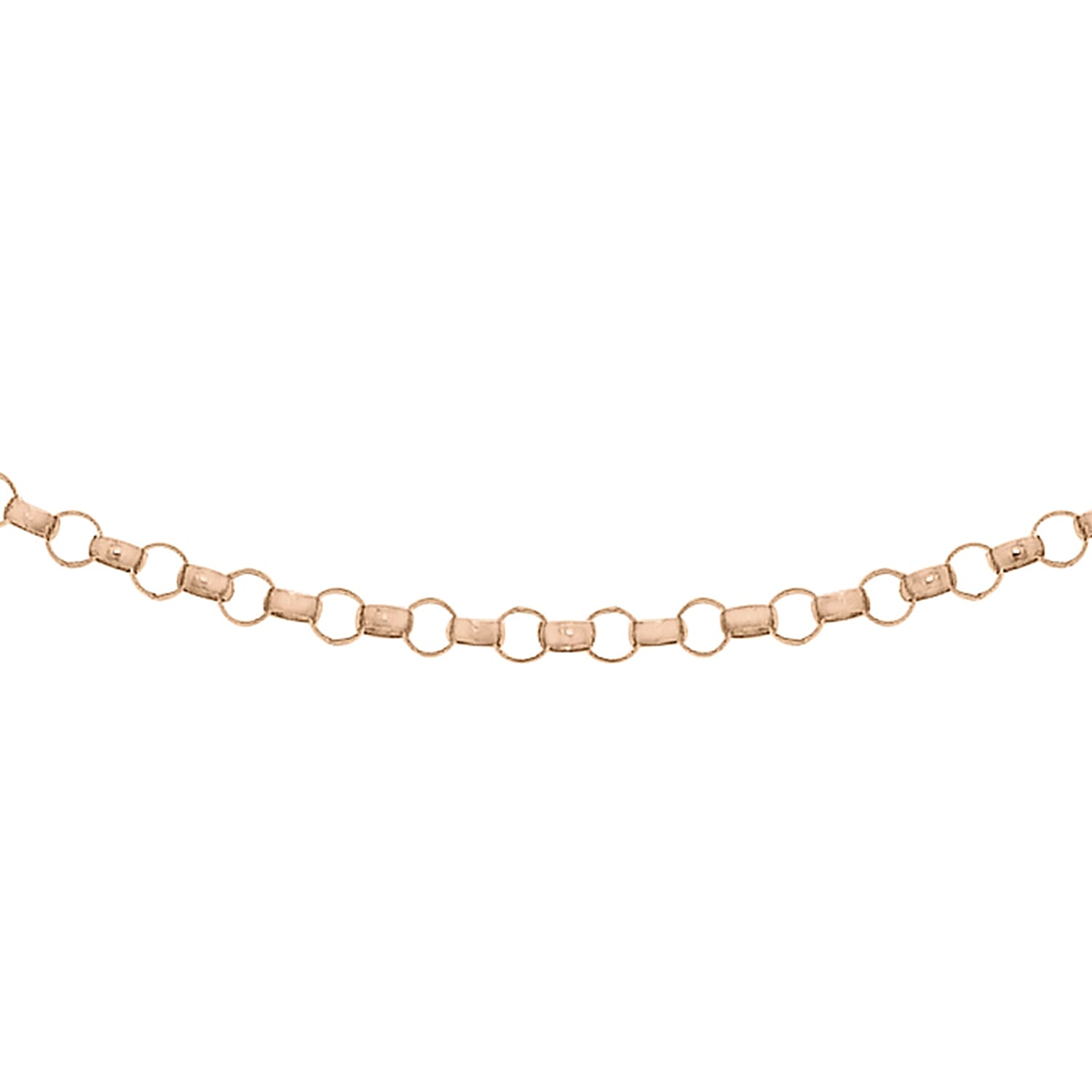 Round Belcher Chain 20 Inch in 9K Rose Gold 7590712 1