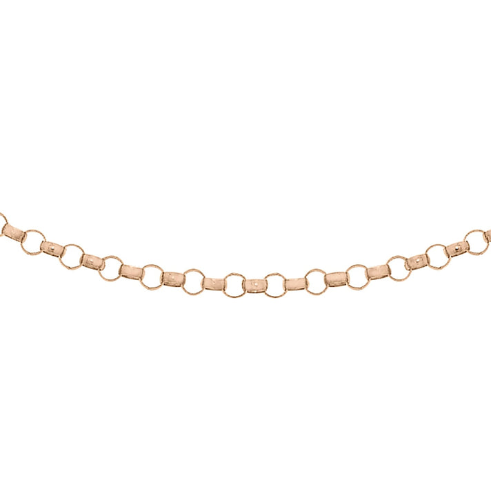 Round Belcher Chain 20 Inch in 9K Rose Gold 7590712 2