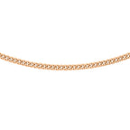 9K Rose Gold  Chain (Size - 20),  Gold Wt. 1.4 Gms