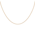 9K Rose Gold  Chain (Size - 20),  Gold Wt. 1.4 Gms