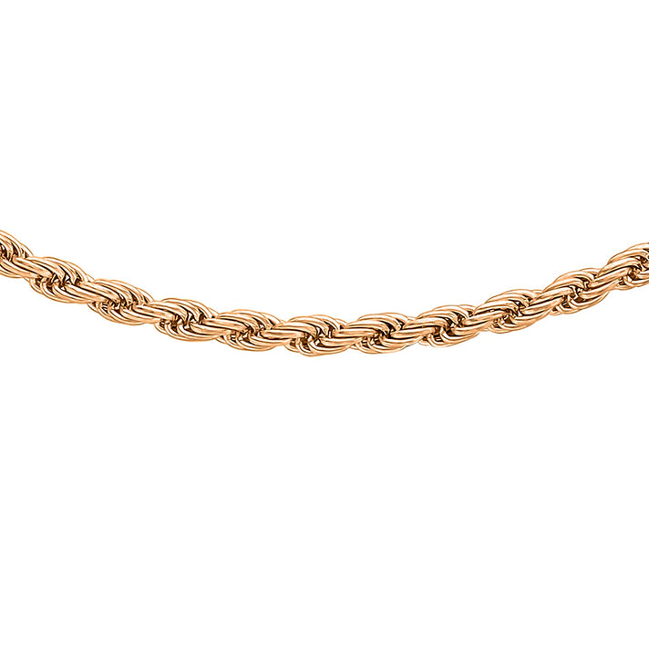 Rope Chain 22 Inch in 9K Rose Gold 7582405 1