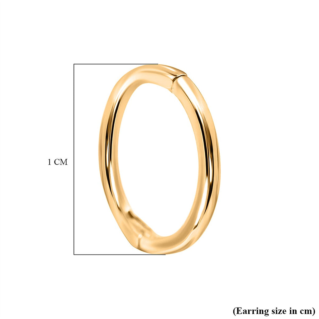 9K Rose Gold  Earring,  Gold Wt. 0.61 Gms