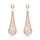 White Gold Drop Earrings