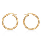 9K Rose Gold  Earring,  Gold Wt. 1.5 Gms