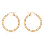 9K Rose Gold  Earring,  Gold Wt. 1.6 Gms