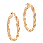 9K Rose Gold  Earring,  Gold Wt. 1.7 Gms