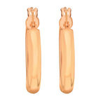 9K Rose Gold  Earring,  Gold Wt. 1.7 Gms