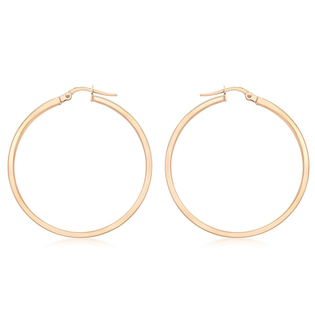 9K Rose Gold  Earring,  Gold Wt. 1.9 Gms
