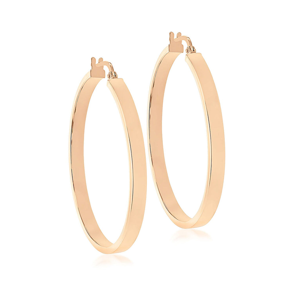 9K Rose Gold  Earring,  Gold Wt. 1.9 Gms